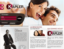 Tablet Screenshot of kapler.be